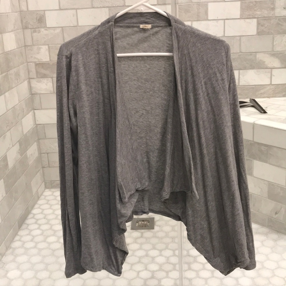 Gray jcrew sweater